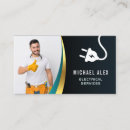Suche nach elektrische dienstleistungen visitenkarten Elektriker