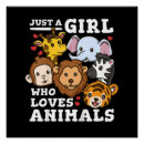 Suche nach dschungeltier kinderzimmer poster Zootiere