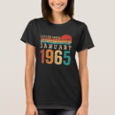 Suche nach legende seit 1965 tshirts Januar
