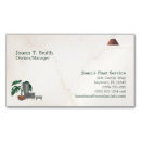 Suche nach botaniker visitenkarten Pflanze