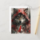 Suche nach roter wolf postkarten Fantasie