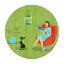 Suche nach schwarze katze schneidebrettchen Für sie