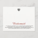 Suche nach bridesmaids postkarten Silber