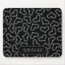 Suche nach schwarzes herz mousepads Weiß