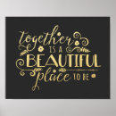 Suche nach zusammen poster Typografie