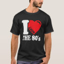 Suche nach liebe i der 80er tshirts Kostüm