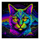 Suche nach psychedelic cat poster Kitty