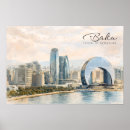 Suche nach baku poster Aquarell