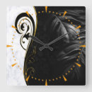 Suche nach schwarzer marmor wanduhren Weiß