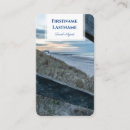 Suche nach sanddünen visitenkarten Ozean