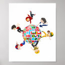 Suche nach der welt kinder poster Tänzerin