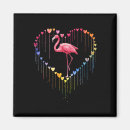 Suche nach niedlicher flamingo magnete Herz
