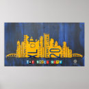 Suche nach pittsburgh poster Silhouette