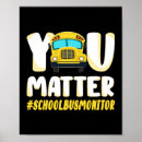 Suche nach school bus poster Busfahrer