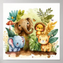 Suche nach dschungeltier kinderzimmer poster Süß