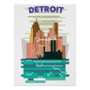 Suche nach detroit poster Reise