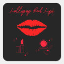 Suche nach roter lippenstift aufkleber Rote lippen