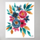 Suche nach elegante blumenmuster poster Herbst