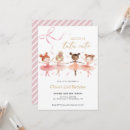 Suche nach niedliche ballerina einladungen Girl