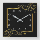 Suche nach schwarzes gold wanduhren Einfach