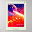 Suche nach extrasolar planet poster Exoplanet