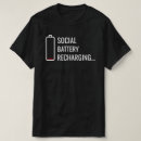 Suche nach batterie tshirts Introvertierten humor