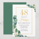Suche nach 48 geburtstag einladungen Elegant