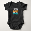 Suche nach der beste papa der welt babykleidung Typografie