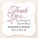 Suche nach personalisiert danke untersetzer Elegant