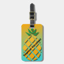 Suche nach ananas gepäckanhänger Reise