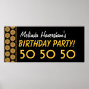 Suche nach 50th birthday poster Modern