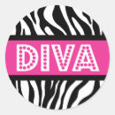 Suche nach diva aufkleber Zebra