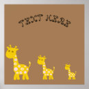 Suche nach gelbe giraffe poster Tier