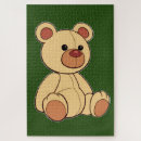 Suche nach teddybären puzzle Blau