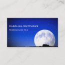 Suche nach vollmond visitenkarten Landschaft
