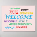 Suche nach gastfreundschaft poster Willkommen