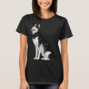 Suche nach sibirischer husky tshirts Schwarz