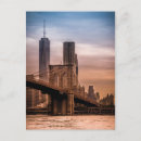 Suche nach brooklyn brücke postkarten New york city