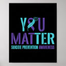Suche nach türkis lila poster Suizidprävention
