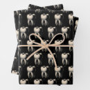 Suche nach zahn geschenkpapier Schwarz