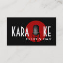 Suche nach karaoke visitenkarten Club