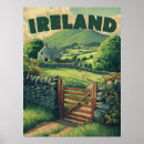 Suche nach irische landschaft poster Vintage
