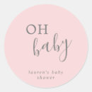 Suche nach rosa babyparty aufkleber Oh baby