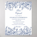 Suche nach blaue blumen poster Für sie