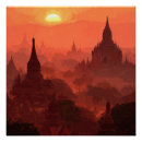 Suche nach bagan poster Vintage