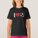 Suche nach herz fussball tshirts Für kinder