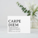 Suche nach diem carpe postkarten Inspirierend
