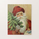 Suche nach vintage santa claus puzzle Antike