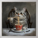 Suche nach striped poster Katze
