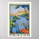 Suche nach mentone poster Reisewandkunst